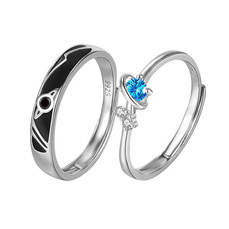 Dream Planet Couple Rings, Men and Women Rings - Odiune