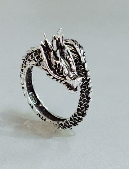 Adjustable Dragon Ring