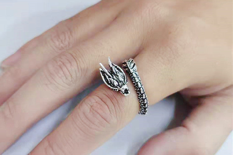 Adjustable Dragon Ring