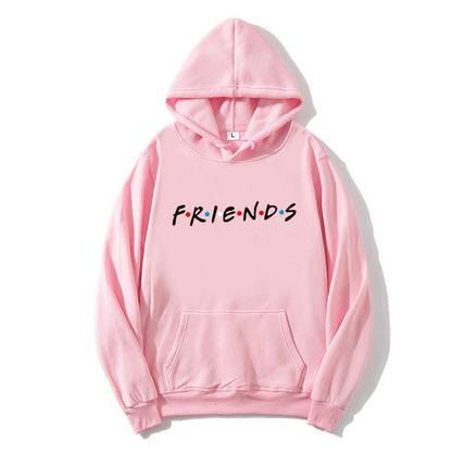 Friends Long Sleeve Hooded Sweatshirt - Odiune