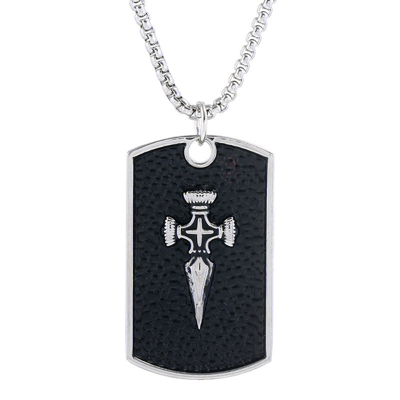 Tag Pendent Necklace Men - Odiune