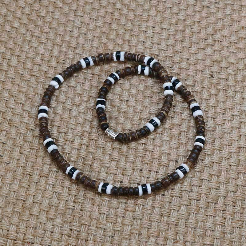 Tribe Coconut Shell Necklace - Odiune