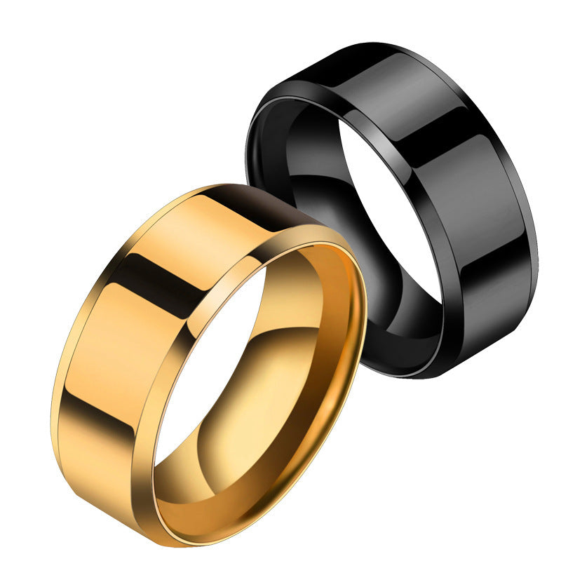 Stainless Steel Couple Rings Bands