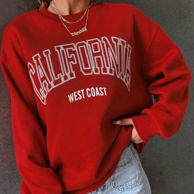 Women's California Sweatshirt - Odiune