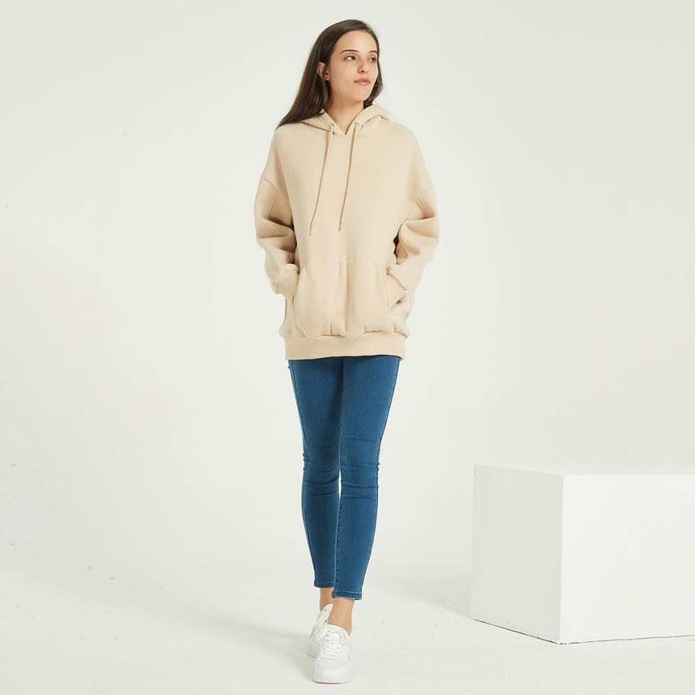 Basic Comfy Drawstring hoodie - Odiune