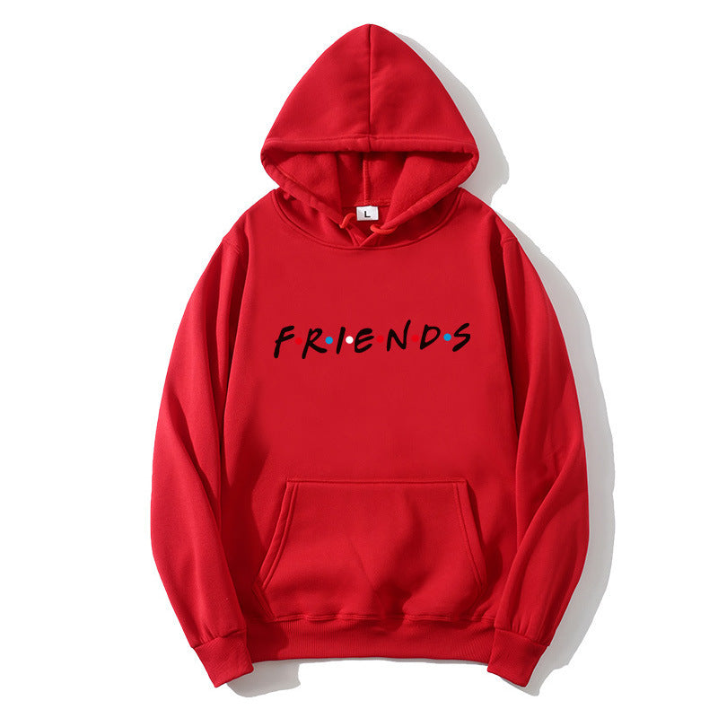 Friends Long Sleeve Hooded Sweatshirt - Odiune