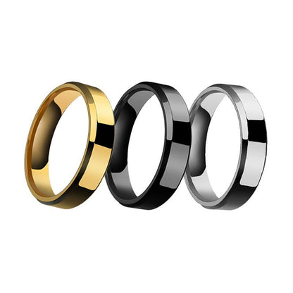 Stainless Steel Couple Rings Bands