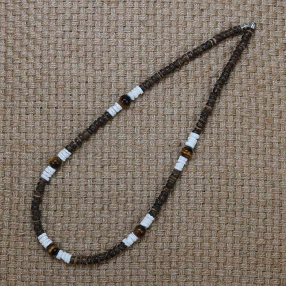 Tribe Coconut Shell Necklace - Odiune