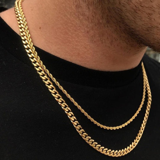 Temperament Cuban Link Necklace - Odiune