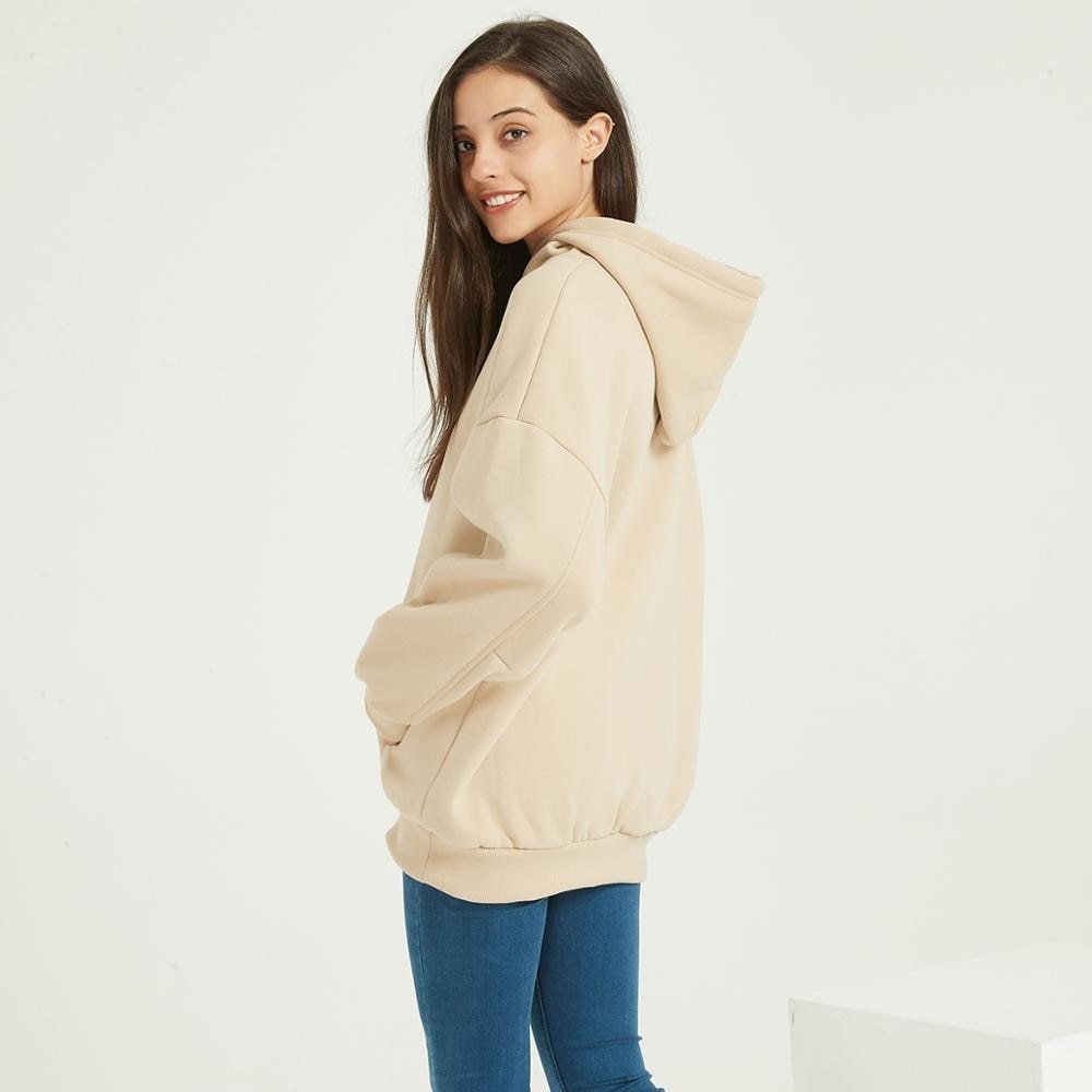 Basic Comfy Drawstring hoodie - Odiune