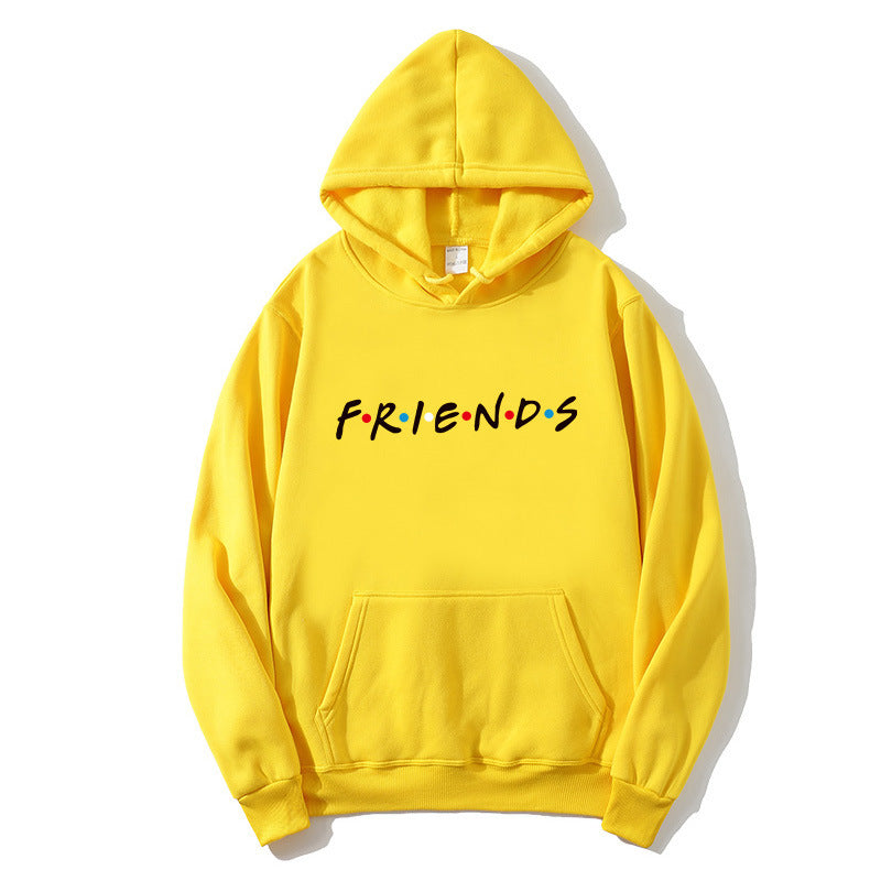 Friends Long Sleeve Hooded Sweatshirt - Odiune