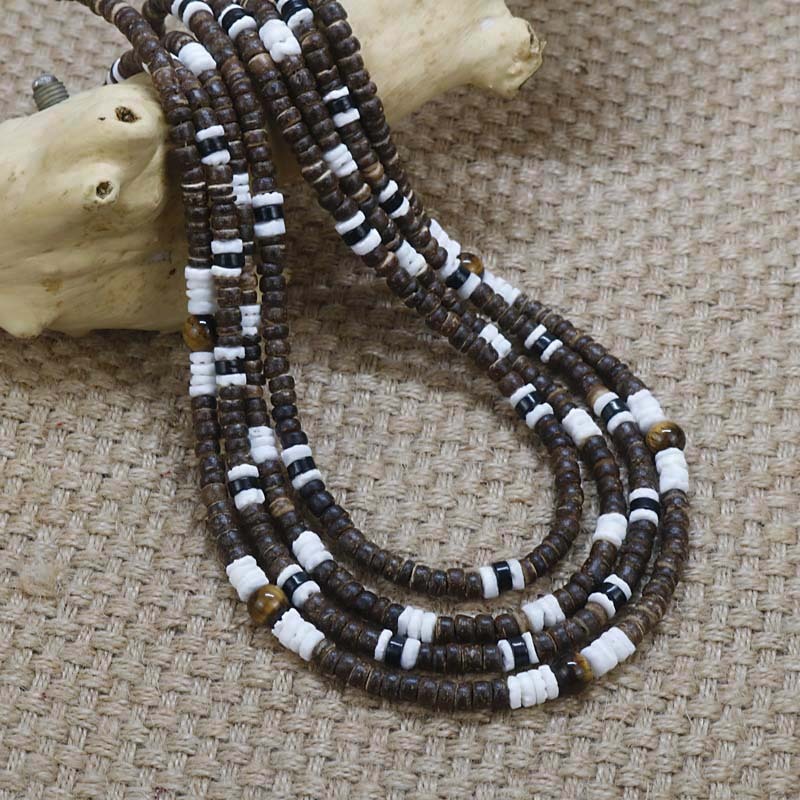 Tribe Coconut Shell Necklace - Odiune