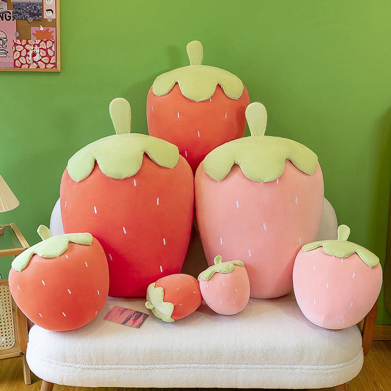 Soft Cute Plush Toy Strawberry Pillow - Odiune