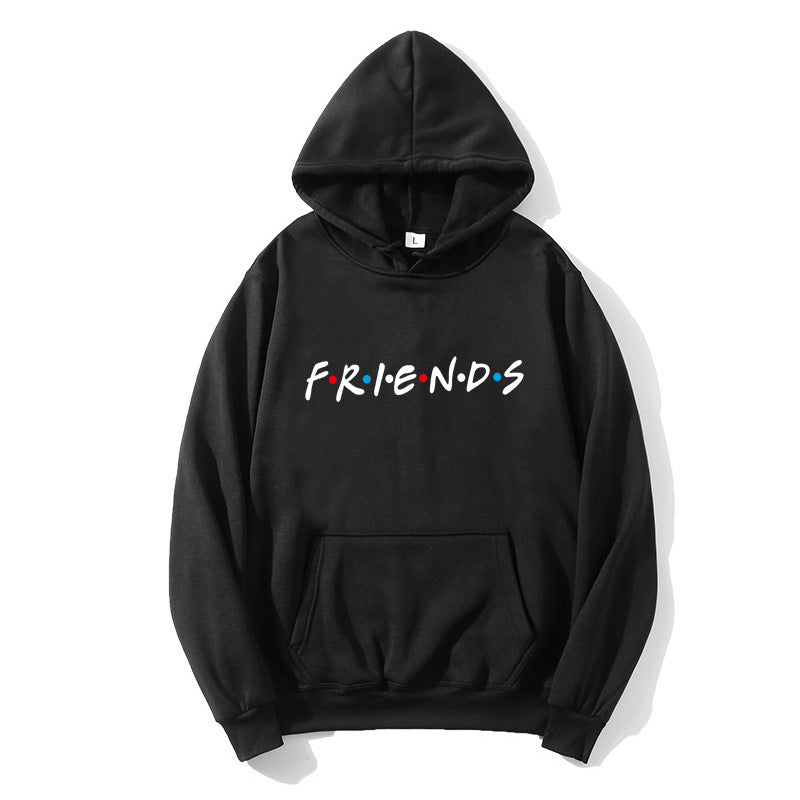 Friends Long Sleeve Hooded Sweatshirt - Odiune