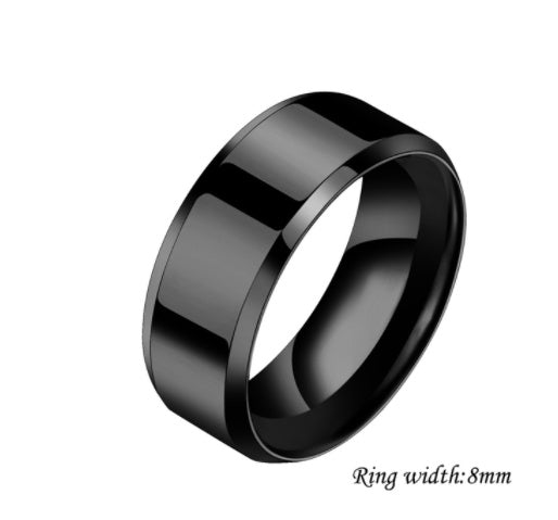 Stainless Steel Couple Rings Bands