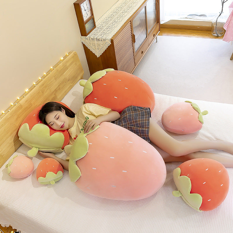 Soft Cute Plush Toy Strawberry Pillow - Odiune