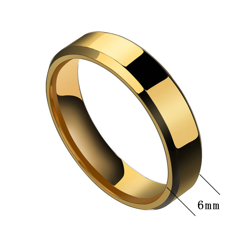 Stainless Steel Couple Rings Bands