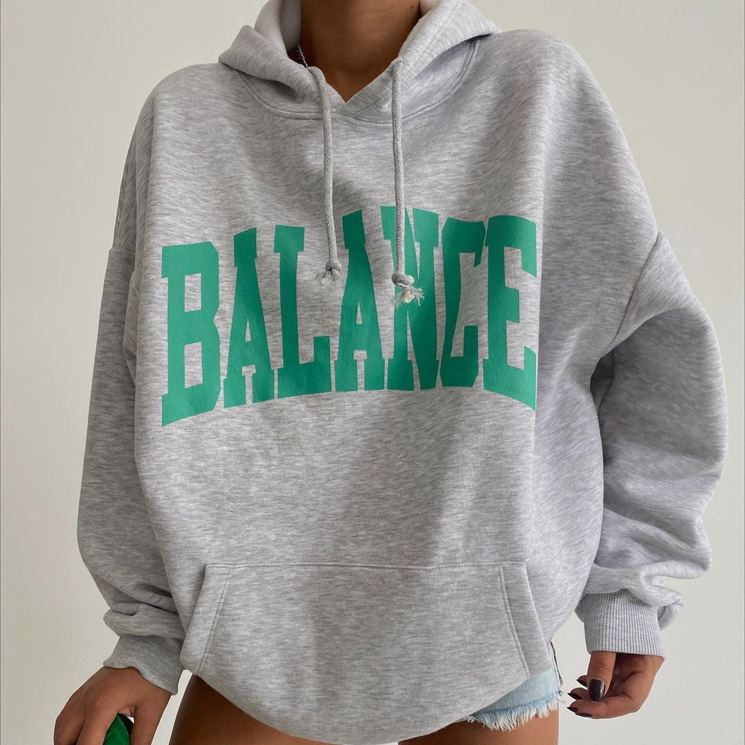 Loose Balance Hoodies - Odiune